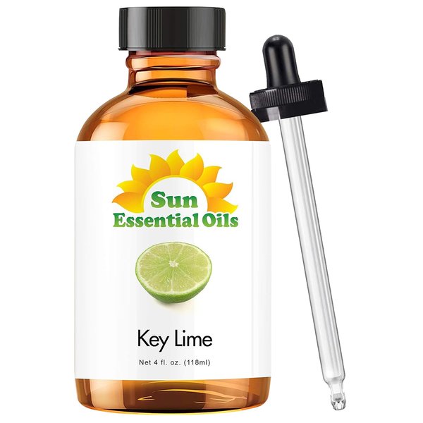 Sun Essential Oils 4oz - Key Lime Essential Oil - 4 Fluid Ounces