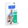 JOBST - 113122 forMen Casual 20-30 mmHg Knee High Compression Socks, Black, Medium Tall
