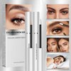 Eyelash and Eyebrow Growth Serum Two Piece Set, Eyelash Serum for Eyelash Growth Thickness, Stronger, Healthier Lashes & Brows, Longer, Fuller, and Thicker Lashes, Vegan & Cruelty-Free (3ml+3ml)