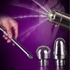 Bathroom Handheld 3 Heads Aluminum Enema Shower Colonic Douche System Cleaner