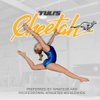 Tuli's Cheetah Heel Cup with Compression Sleeve for Sever’s Disease and Heel Pain for Gymnasts and Dancers, X-Small, 1 Pair