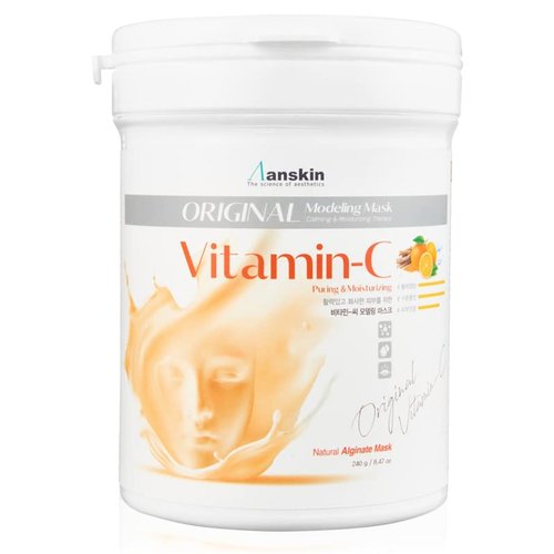 ZEESOON Anskin Vitamin C Modeling Mask Powder Pack Puring & Moisturizing (240g 8.46oz) Skin & Pore Treatment