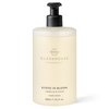 Glasshouse Fragrances Kyoto In Bloom Hand Wash, Rich in Aloe Vera & Vitamin E, Soothing & Moisturizing, Camellia & Lotus Scent, 15.2 Fl Oz (450mL)