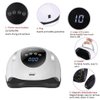 UV LED Lamp for Gel Polish 220W Fast Nail Polish Professional Dryer Nail Curing Light 57 Lamp Beads Auto Sensor for Fingernail & Toenail