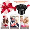 Universal Hair Diffuser, Hair Dryer Diffuser Attachment for Curly and Natural Wavy Hair, Professional Blow Dryer Diffuser, Adjustable from 1.4 Inch to 2.6 Inch