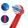 16pcs Kids Replacement Toothbrush Heads Compatible with Electric Toothbrush, Soft Bristles and Small Heads for Sensitive Teeth and Gum of The Kids