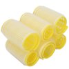 6pcs Self Grip Hair Rollers Set, Double Layers Air Bangs Hair Curlers,Self Holding Salon Hairdressing Curlers, DIY Curly Hairstyle for Women