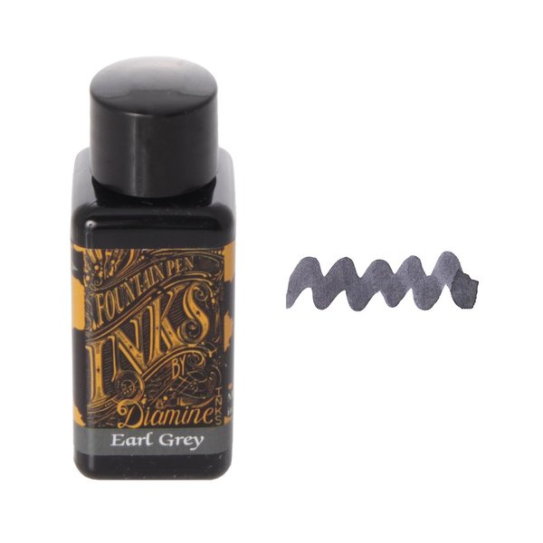Diamine - Fountain Pen Ink, Earl Grey 30ml