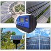 WERCHTAY 30A Solar Charge Controller 12V/ 24V Solar Panel Charge Controller Intelligent Regulator with 5V Dual USB Port Display Adjustable Parameter LCD Display and Timer Setting ON/Off Hours