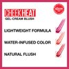 Maybelline Cheek Heat Gel-Cream Blush Makeup, Lightweight, Breathable Feel, Sheer Flush Of Color, Natural-Looking, Dewy Finish, Oil-Free, Fuchsia Spark, 1 Count