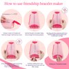 Rdfmy Friendship Bracelet Making Kit for Girls, Arts and Crafts Bracelets String Maker Kit for Kids Ages 8-12 Christmas Birthday Gifts