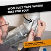 WOD DTC10 Advanced Strength Industrial Grade Brown Duct Tape, 2 inch x 60 ft. Waterproof, UV Resistant For Crafts & Home Improvement