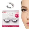 KISS Lash Couture Luxtension False Eyelashes, 'Royal Silk', 10 mm, Includes 1 Pair Of Lash, Contact Lens Friendly, Easy to Apply, Reusable Strip Lashes
