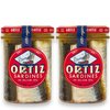 Ortiz Sardines in Olive Oil, 6.7 oz. Jar 2 Pack | Spanish Old Style Sardines ‘A la Antigua', Skin On | Sardines in Olive Oil, Wild Caught [6.7 oz. Each]
