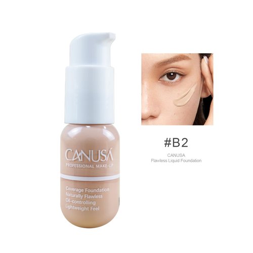 CANUSA Flawless Liquid Foundation (B2 Ivory)