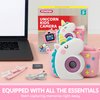 SYNCFUN Kids Camera, Christmas Birthday Gifts for Girls 3 4 5 6 7 8 Year Old, Unicorn Toys Selfie Toddler Camera, 1080P HD Selfie Digital Video Camera with 32GB SD Card (Unicorn)