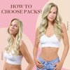 GOO GOO Blonde Hair Extensions Tape in 24 Inch Balayage Ash Blonde to Golden Blonde and Platinum Blonde Natural Remy Hair Straight Long Tape in Hair Extensions 20pcs 50g