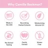 Camille Beckman Camille Scented Glycerine Bar Soap for Hands, Face and Body, 3 Bars at 3.5 Ounces Each