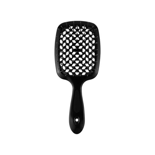 Detangling Hair Brush, Lixera Detangling Hairbrush, Detangling Brush Tiktok, Original Super Brush, Vented Detangling Brush for Curly Hair, Wet and Dry Detangler Brush, Scalp Massage Brush (Black)