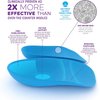 Heel That Pain Plantar Fasciitis Insoles | Heel Seats Foot Orthotic Inserts, Heel Cups for Heel Pain and Heel Spurs | Patented, Clinically Proven, 100% Guaranteed | Blue, Medium (W 6.5-10, M 5-8)