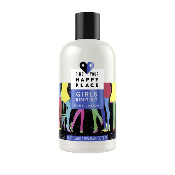 Find Your Happy Place Girls Night Out Body Lotion - Tiare Flower & Sugarcane (10 fl oz)