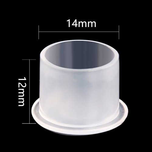 Tattoo Ink Cups 300PCS 14mm Medium Disposable Tattoo Pigment Caps with Base Plastic for Tattooing Tattoo MachineTattoo Supplies Tattoo Needles Tattoo Kits