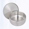 ARTIBETTER Stainless Steel Shaving Bowl with Lid Shaving Soap Bowl Mens Shave Soap Cup For Shaving Soap & Cream(Silver)
