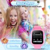 OVV Kids Waterproof Smart Watch with 26 Games 1.44'' Touchscreen HD Camera Pedometer Recorder Music Player Alarm Clock Calculator Educational Wrist Watch for Age 3-10 Girl Boy Learning Toy (Pink)