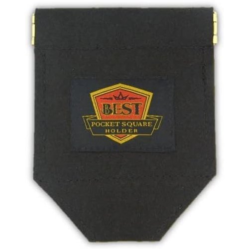 Best Pocket Square Holder, Black, Size One Size (Black)