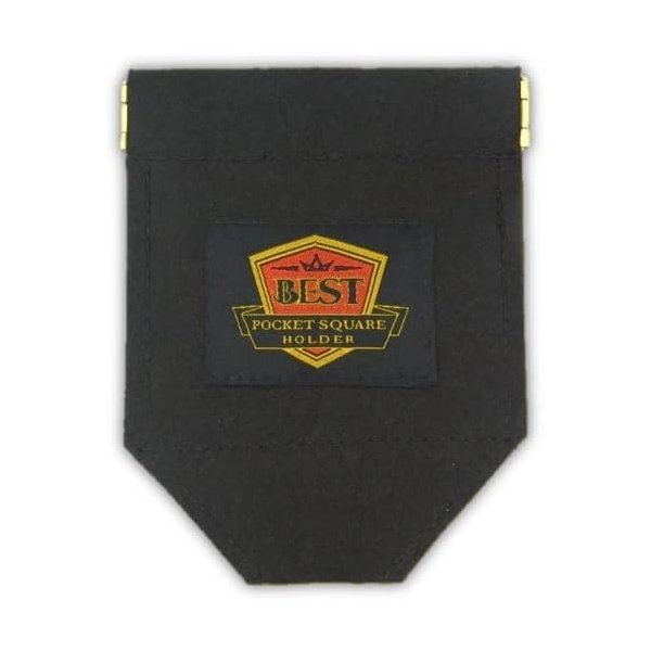 Best Pocket Square Holder, Black, Size One Size (Black)