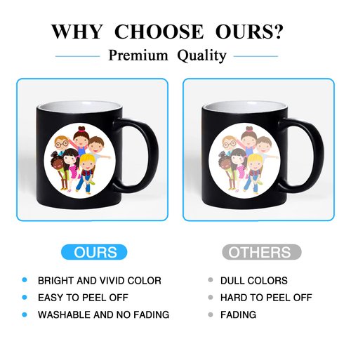 20 Sheets Waterslide Decal Paper INKJET WHITE for Dark and Light Colors, 8.5X11 Inch No Baking Water Slide Transfer Paper Printable for Tumblers,Ceramics,Plastics,Glasses,DIY