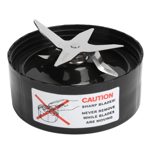 Universal Extractor Cross Blade ABS Stainless Steel Blender Blade Replacement Easy to Install Fit for 1000W Juicer Blender Parts Accessories