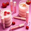 Juvia's Place Pink Smoothie Gloss Pink Melon - Splash of Pink & Mauve Tones, Hydrating Cream Lip Gloss, Full-Intensity Pigments With Nourishing Cocoa Butter And Chia Oil