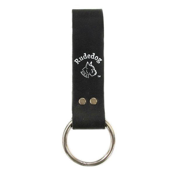 Spud Wrench Holder Ring – Premium Black Leather - Rudedog USA #3006
