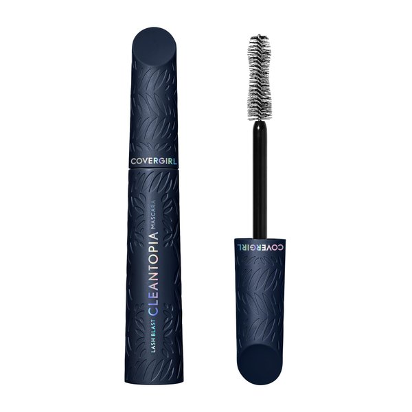 CoverGirl Lash Blast Cleantopia Mascara Volume Mascara, 790 Ultramarine Black Frost, Vegan Formula, Clean Mascara, Volumizing Mascara, Mascara for Sensitive Eyes, Doesn't Smudge, 0.32oz