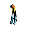 TUFFY - World's Tuffest Soft Dog Toy - Zoo Toucan - Multiple Layers. Made Durable, Strong & Tough. Interactive Play (Tug, Toss & Fetch). Machine Washable & Floats. (Junior 2 Pack)