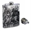 Albrecht Durer Knight Death Devil Perfection In Style 8oz Stainless Steel Whiskey Flask with Free Funnel D-211