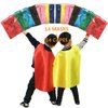 ADJOY Kids Superhero Capes and Masks for Birthday Party - Child Party Capes Bulk Pack of 28 Pcs (14 Sets)
