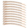 Soochat Rhinestone Bobby Pins Crystal Hair Clips Diamond Bobby Pins Hair Clips Bangs Clips Decorations for Lady Women Girls 10 Pcs
