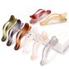 Pastel Alligator Hair Clips 8 PCS for Styling Sectioning, Monster Clips For Hair, Big Hair Clips For Styling Duckbill, Hair Styling Clips with Non-Slip Aligator Clips-Monsters