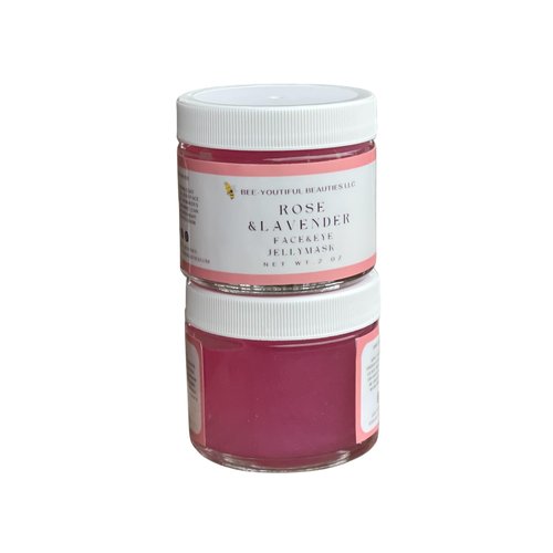 Bee Pollen Jelly Face Mask (Rose & Lavender, 4 oz)