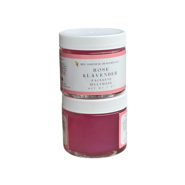 Bee Pollen Jelly Face Mask (Rose & Lavender, 4 oz)