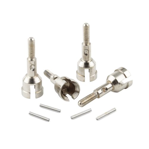 Rchobbytop 7mm to 12mm Wheel Drive Hex Convert Adapters & Axle Shaft & Lock Nuts & Wrench for 1/18 WLtoys A949 A959 A969 A979 K929 RC Cars Upgrade to 1/10 Wheel, Set of 4