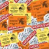 Popfunk Monopoly Board Game Community Chest Chance Collectible Stickers