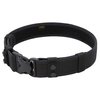 TACNEX Duty Belt for Police Security Law Enforcement 2" Tactical EDC Patrol Work Belt Utility Web Belt for Correction Officier Strong Load Bearing (Black(2" Belt Width), L)