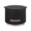 Porch Shield UV-Resistant Solo Stove Yukon Cover - Waterproof Patio Fire Pit Cover Round 28 inch Fits for Solo Stove Yukon, Black
