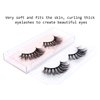 DYSILK Lashes False Eyelashes - Mink Lashes 5 Pairs 6D Faux Eyelash - Wispy Eyelashes Fluffy Strip Lashes Fake Eyelashes Reusable Lash Extension Kit | 003-15.5mm