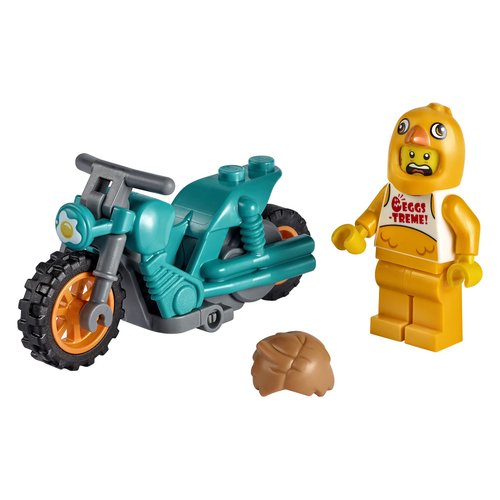LEGO City Chicken Stunt Bike 60310 Building Kit; Fun Cool Toy for Kids (10 Pieces)