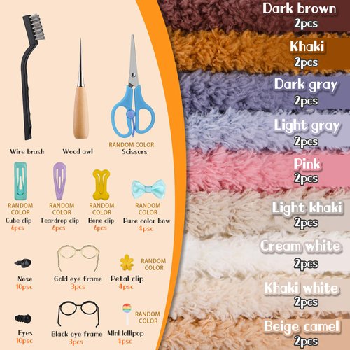 UzecPk 77 Pcs Thick Pipe Cleaners Craft 18 Pcs 39Inches Jumbo Coral Fleece Material Pipe Cleaners Chenille Stems Pipe Cleaner Craft Pipe Cleaners Kit Pipe Stems DIY Creative Decoration