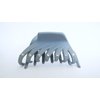 Generic Gray hair claw clip with crystals for fine thin hair (Crystal choice: With crystals), 1 Count (Pack of 1)